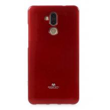 Луксозен силиконов калъф / гръб / TPU Mercury GOOSPERY Jelly Case за Huawei Mate 20 Lite - червен