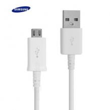 Оригинален Micro USB Data кабел за Samsung Galaxy S3 i9300 / Samsung SIII i9300 / Samsung Galaxy S4 / Samsung Galaxy S5 - бял