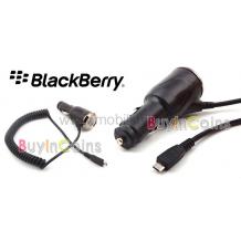 Оригинално Зарядно за кола BlackBerry 12V microUSB - за BlackBerry 9530 Storm