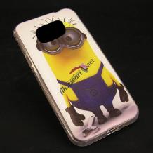 Силиконов калъф / гръб / TPU за Samsung Galaxy S7 G930 - Minion / Миньон / Despicable me / Аз проклетникът