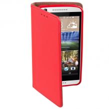Кожен калъф Magnet Case със стойка за Samsung Galaxy Xcover 4 G390 - червен
