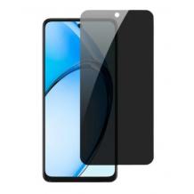 Privacy 5D full cover Tempered glass Full Glue screen protector Motorola Edge 50 Neo / Privacy Извит стъклен скрийн протектор с лепило от вътрешната страна за Motorola Edge 50 Neo - черен / прозрачен