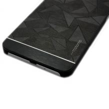Луксозен твърд гръб MOTOMO за Samsung Galaxy Core Plus G350 - черен / diamond