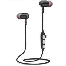 Стерео Bluetooth / Wireless слушалки MS-T15 /sport/ - черни