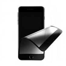 Удароустойчив протектор Full Cover / Nano Flexible Screen Protector с лепило по цялата повърхност за дисплей на Apple iPhone 11 Pro Max - черен