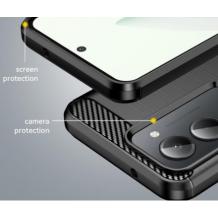 Силиконов калъф / гръб / кейс за Xiaomi Redmi 15 - черен / carbon