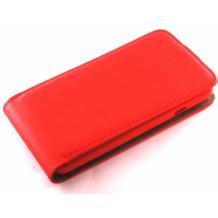 Кожен калъф Flip тефтер Flexi за Samsung G357 Ace 4 - червен