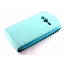 Кожен калъф Flip тефтер Flexi за Samsung Galaxy Ace 4 G313 - син