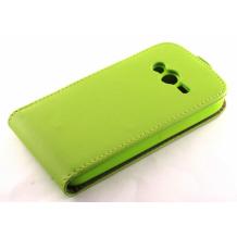 Кожен калъф Flip тефтер Flexi за Samsung Galaxy Ace 4 G313 - зелен