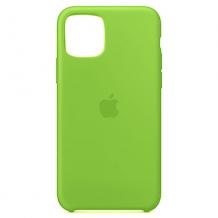 Оригинален гръб Silicone Cover за Apple iPhone 11 6.1" - зелен