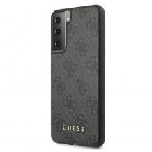 Оригинален кейс Guess Charms Collection за Samsung Galaxy S21 Plus - сив
