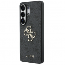 Оригинален калъф / гръб / GUESS 4G Classic Logo кейс за Samsung Galaxy S26 Ultra - черен