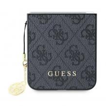 Оригинален гръб / кейс / GUESS Charms Collection за Samsung Galaxy Z Flip 6 - сив