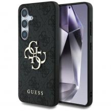 Оригинален калъф / гръб / GUESS 4G Classic Logo кейс за Samsung Galaxy S25 - черен