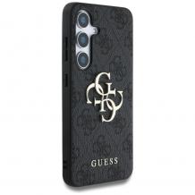 Оригинален калъф / гръб / GUESS 4G Classic Logo кейс за Samsung Galaxy S25 - черен