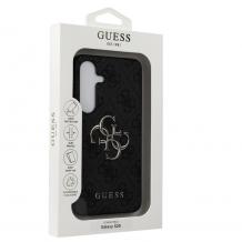 Оригинален калъф / гръб / GUESS 4G Classic Logo кейс за Samsung Galaxy S25 - черен