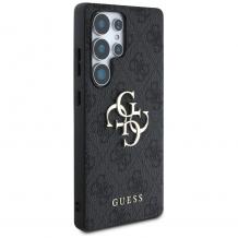 Оригинален калъф / гръб / GUESS 4G Classic Logo кейс за Samsung Galaxy S25 Ultra - черен