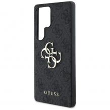 Оригинален калъф / гръб / GUESS 4G Classic Logo кейс за Samsung Galaxy S25 Ultra - черен