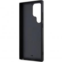 Оригинален силиконов калъф / гръб / Karl Lagerfeld 3D Rubber Ikonik NFT кейс за Samsung Galaxy S24 Ultra - черен Karl