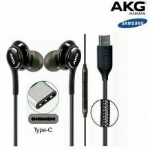 Оригинални стерео слушалки AKG / handsfree / за Samsung Galaxy A56 Type-C - черни