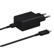 Оригинално Зарядно SAMSUNG 45W 220v Super Fast Charger с USB-C комплект с кабел Ep-Ta800xbe - Samsung S25 / S25 Plus / S25 Ultra