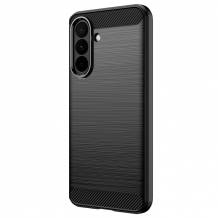 Силиконов калъф / гръб / кейс за Samsung Galaxy A27 - черен / carbon
