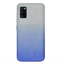 Силиконов калъф / гръб / TPU за Samsung Galaxy S21 - преливащ / сребристо и синьо / брокатСиликонов калъф / гръб / TPU за Samsung Galaxy S21 - преливащ / сребристо и синьо / брокат