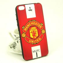 Луксозен твърд гръб за Huawei P10 Lite - червен / Manchester United