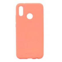 Луксозен силиконов калъф / гръб / TPU Mercury GOOSPERY Soft Jelly Case за Huawei P20 Lite - корал