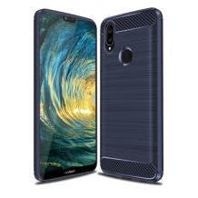 Силиконов калъф / гръб / TPU за Huawei P20 Lite - графит / carbon