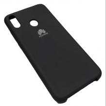 Оригинален гръб Silicone Cover за Huawei P20 Lite - черен