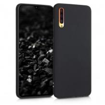 Луксозен силиконов гръб Silicone Cover за Huawei P40 lite E - черен