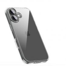 Силиконов калъф / гръб / за iPhone 17 - прозрачен кейс със защита за камерата