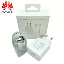 Оригинално зарядно комплект с кабел Super Fast Charging 66W за Honor 200 Smart / Type-C - бяло