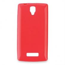 Луксозен силиконов калъф / гръб / TPU Mercury GOOSPERY Jelly Case за Alcatel One Touch Pop 4 5.0" - червен