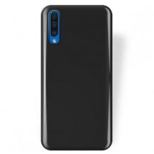 Луксозен силиконов калъф / гръб / TPU NORDIC Jelly Case за Samsung Galaxy A7 2018 A750F - черен
