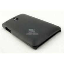 Kожен калъф Flip Cover за HTC One Mini M4 - черен
