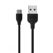 Оригинален USB кабел REMAX Proda PD-B15a Fast Charging Data Cable / Type-C / 1.0м - черен