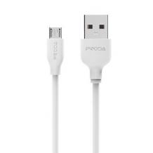 Оригинален USB кабел REMAX Proda PD-B15a Fast Charging Data Cable / Type-C / 1.0м - бял