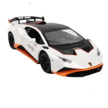 Метална кола с отварящи се врати капаци светлини и звуци Lamborghini Huracan STO 2021 1:24