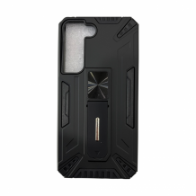 Удароустойчив кейс със стойка Magnetic Car Holder case за Samsung Galaxy S22 Plus 5G - черен