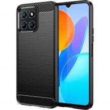 Силиконов калъф / гръб / кейс за Honor X8B - черен / carbon