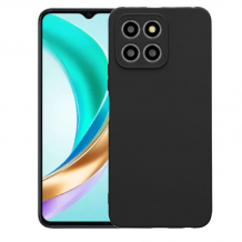 Силиконов калъф / гръб / TPU кейс за Honor X6B - черен гръб със защита за камерата