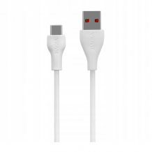 Зарядно устройство VIDVIE PLE249 220V 18W / USB to Type C - бяло
