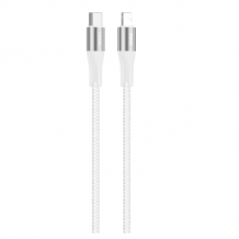 Кабел VIDVIE CB4038 за зареждане и пренос на данни / Type-C to Lightning 30W 2m - бял