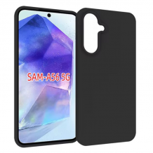 Силиконов калъф / гръб / TPU кейс за Samsung Galaxy A56 5G - черен