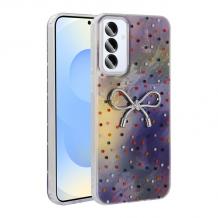 Луксозен силиконов калъф / гръб / TPU Ponti Case за Samsung Galaxy A36 5G - цветен кейс със панделка