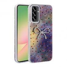 Луксозен силиконов калъф / гръб / TPU Ponti Case за Samsung Galaxy A56 5G - цветен кейс със панделка