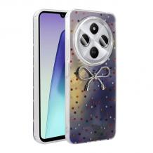 Луксозен силиконов калъф / гръб / TPU Ponti Case за Xiaomi Redmi 14C - цветен кейс със панделка