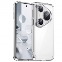 Силиконов калъф / гръб / TPU кейс за Huawei Pura 80 Ultra - прозрачен гръб със защита за камерата